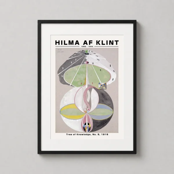Hilma af Klint Tree of Knowledge No. 5 Abstract Art Print