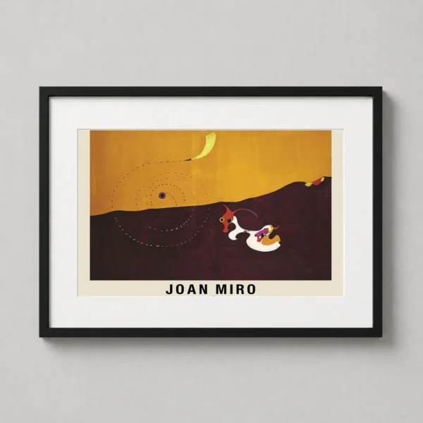 Joan Miro Landscape The Hare 1927 Surrealist Abstract Art Print