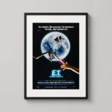 E.T. The Extra-Terrestrial Moon Flight Movie Poster