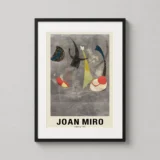 Joan Miro Painting 1931 Surrealist Exhibition Poster Art Print