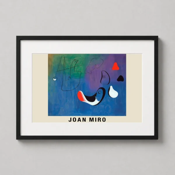 Joan Miró Painting 1933 Abstract Surrealist Art Print