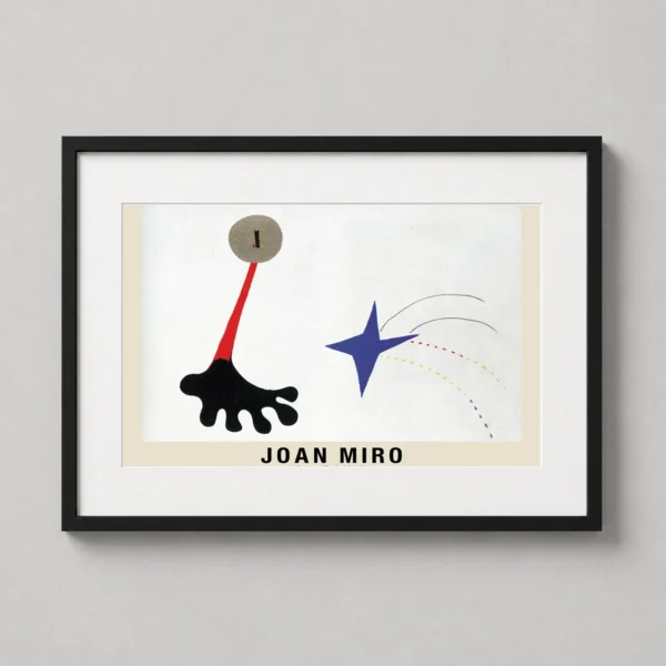 Joan Miro Painting The Star 1927 Modern Surrealist Art Print