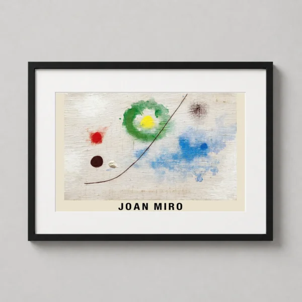 Joan Miro Painting VI 1965 Abstract Surrealist Art Print