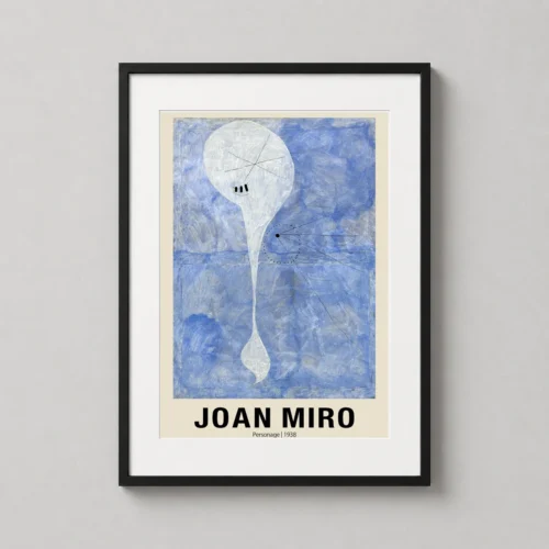 Joan Miro Personage 1938 Surrealist Abstract Art Print
