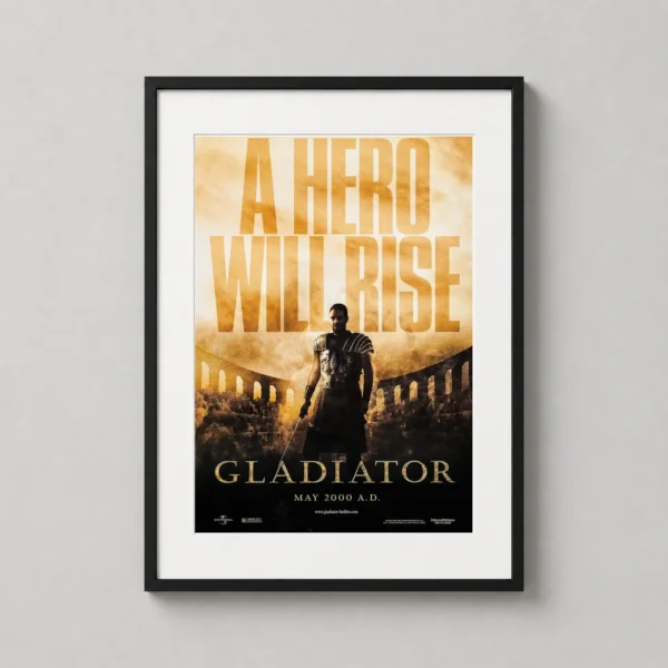 Gladiator Maximus Decimus Meridius Theatrical Movie Poster