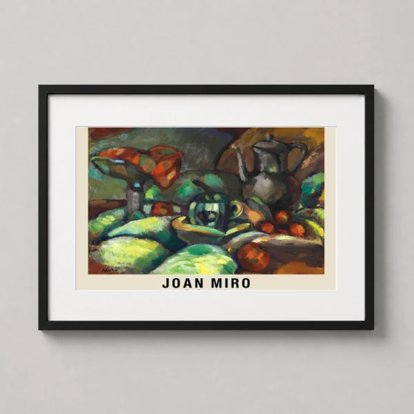 Joan Miro The Coffee Maker 1915 Abstract Expressionist Art Print