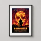 Halloween 2007 Michael Myers Rob Zombie Movie Poster