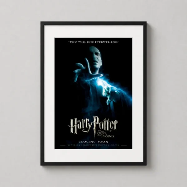 Harry Potter and the Order of the Phoenix Voldemort Movie Poster