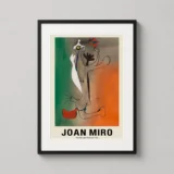 Miro The Man and the Bird 1935 Abstract Modern Art Print