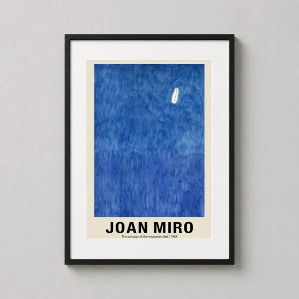 Joan Miro Passage of the Migratory Bird 1968 Abstract Art Print