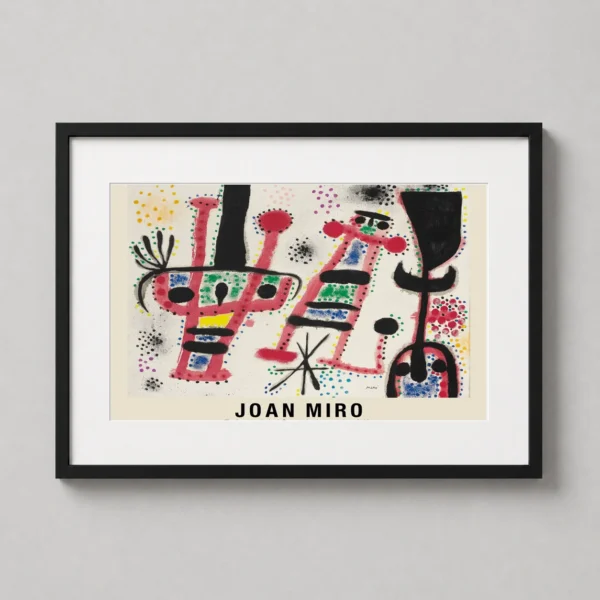 Joan Miró The Star Rises 1954 Abstract Modern Art Print