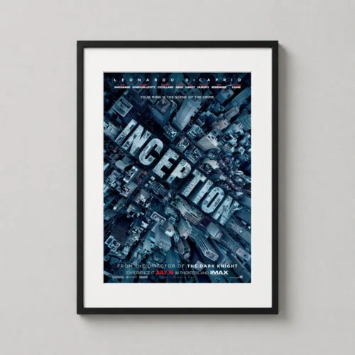 Inception Surreal City Architecture Movie Poster