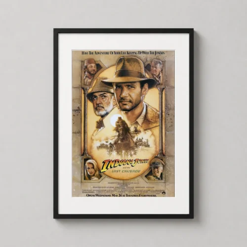 Indiana Jones and the Last Crusade 1989 Movie Poster