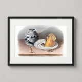Common Mouse, John James Audubon Naturalist Art Print