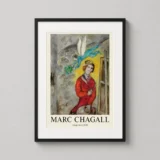 Marc Chagall Autoportrait 1940 Self Portrait Art Print