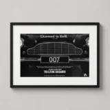 The Living Daylights 1987 James Bond Movie Poster