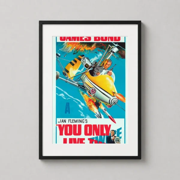 You Only Live Twice 1967 Australian James Bond Poster Movie Poster