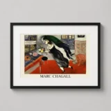 Marc Chagall The Birthday 1915 Surrealist Fine Art Print