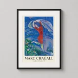 Marc Chagall Acrobat, L'Acrobate ou Le Trapèze 1938 Art Print