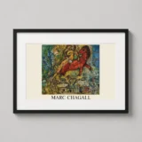 Marc Chagall, La Chevauchée (The Cavalcade) 1956 Art Print