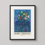 Marc Chagall Le petit flûtiste 1967 Expressionist Art Print