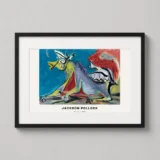 Jackson Pollock Horse 1944 Abstract Surrealist Art Print