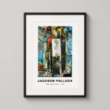 Jackson Pollock Male and Female 1942 Abstract Expressionist Art Print