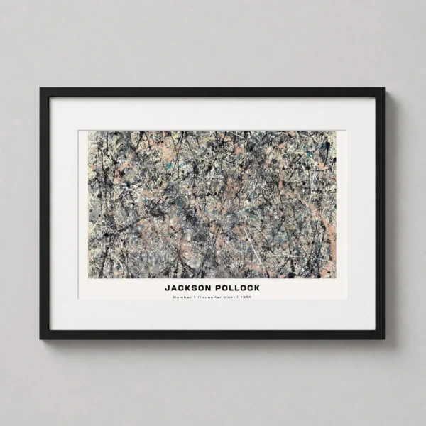 Lavender Mist Number 1 by Jackson Pollock Abstract Art Print