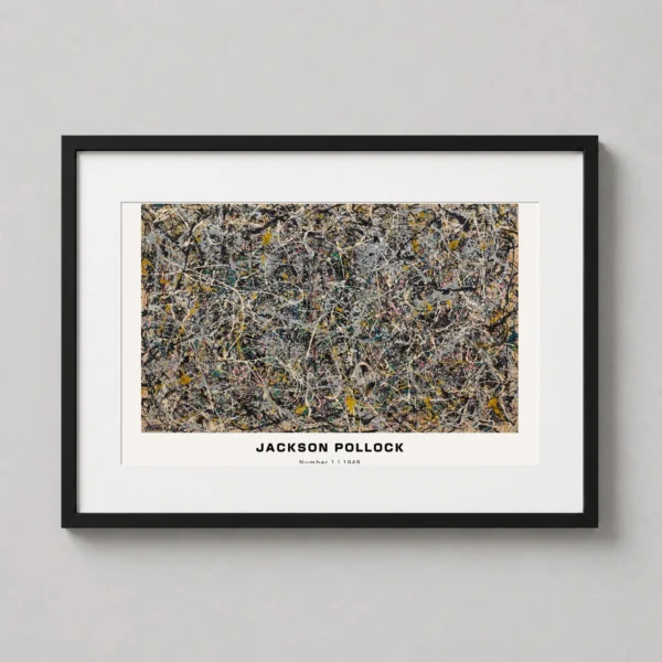 Jackson Pollock Number 1, 1949 Abstract Expressionist Art Print