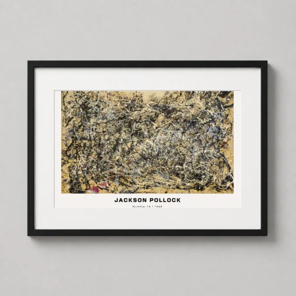 Jackson Pollock Number 1A 1948 Abstract Expressionist Art Print