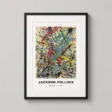 Jackson Pollock Number 16, 1949 Abstract Expressionist Art Print