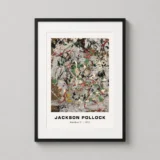 Jackson Pollock Number 21, 1950 Abstract Expressionist Art Print