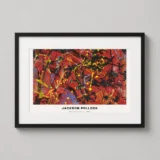 Jackson Pollock Red Composition 1946 Abstract Expressionist Art Print
