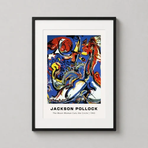 Jackson Pollock The Moon-Woman Cuts the Circle 1943 Art Print
