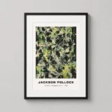 Jackson Pollock Vertical Composition I 1950 Abstract Art Print