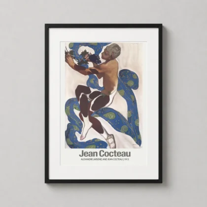 Classic Jean Cocteau Poster Wall Art - fine art print from MerchFuse