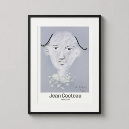 Authentic Jean Cocteau Arlequin Art - fine art print from MerchFuse