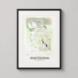 Jean Cocteau, Christ of Villefranche 1963 Surrealist Art Print