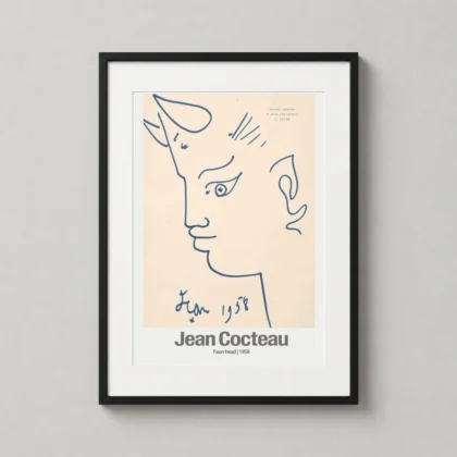 Authentic Jean Cocteau Faun Art - fine art print from MerchFuse