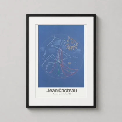 Classic Jean Cocteau Poster Faune - fine art print from MerchFuse