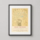 Jean Cocteau La Chapelle de Villefranche-sur-Mer Exhibition Art Print