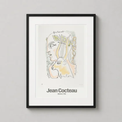 Authentic Jean Cocteau Menton 1956 Art - fine art print from MerchFuse