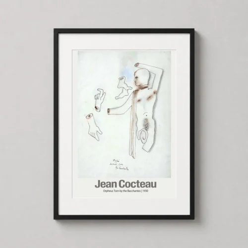 Orpheus Torn by the Bacchantes 1930 Jean Cocteau Art Print