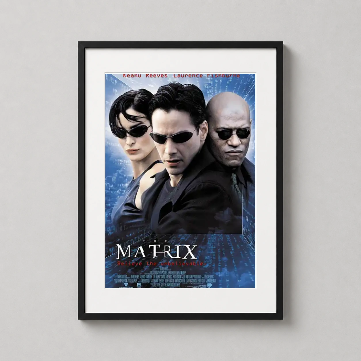 Matrix Neo Morpheus Trinity — neo, Trinity, and Morpheus appear in their iconic leather gear and dark