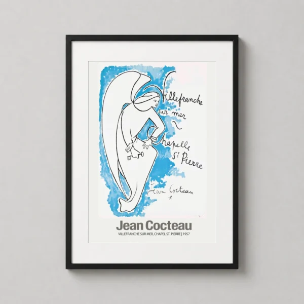 Jean Cocteau Villefranche-sur-mer Chapel St Pierre 1957 Art Print