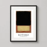 Mark Rothko No. 7 Dark Over Light 1954 Abstract Art Print