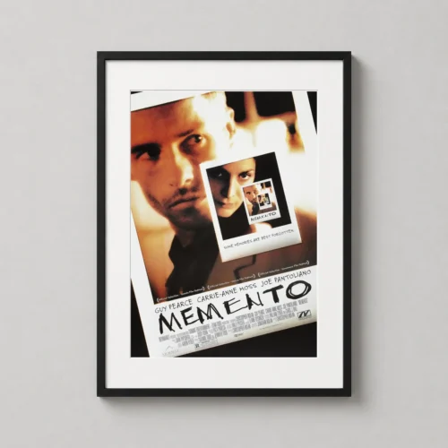 Memento Christopher Nolan Thriller Film Poster