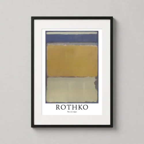 Mark Rothko No. 10 1950 Abstract Expressionist Art Print