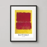 Mark Rothko No. 15 Abstract Color Field Wall Art Print