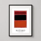 Mark Rothko No. 36 Black Stripe 1958 Abstract Expressionist Art Print